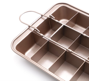 Cross Border Rectangular <strong>Brownie</strong> Pan for Baking Square Cake <strong>Tin</strong> for Grinding Bread and Cake for Home Kitchen Use - Product Image 6