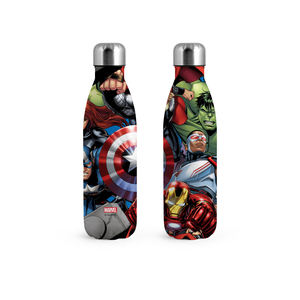 Bouteille thermique en acier inoxydable AVENGERS 0,50 LT 27X8CM - Product Image 1