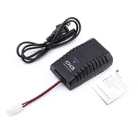 Chargeur de poche intelligent ultra-compact ToolkitRC CN3 AC 25W 2.2A pour batteries NiMH 5S-8S, voitures, camions, buggies, Tamiya, sortie mâle