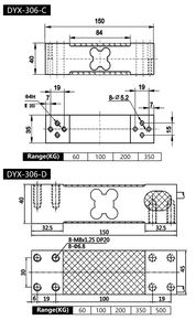 100kg Escala de Bancada de Alta Precisão IP65 RS232 <span class=keywords><strong>Digital</strong></span> célula de carga do Feixe Paralelo Saída <span class=keywords><strong>Digital</strong></span> de Liga de Alumínio célula de carga de ponto único - Product Image 5