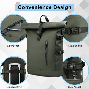 Sac à dos décontracté de grande capacité pour ordinateur portable Sac à dos de bureau Sac pour ordinateur portable Sac à dos - Product Image 5