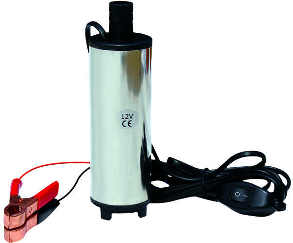 Bơm Chuyển Nước Nhiên Liệu Dầu Chìm Bơm Tiếp Nhiên Liệu Dầu Diesel Mini 12V DC Chạy Bằng Pin
