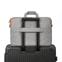 Sacoche d'ordinateur portable pour bureau, logo personnalisé, pas cher, imperméable, pour ordinateurs de 15,6 pouces, noir, pour hommes et femmes