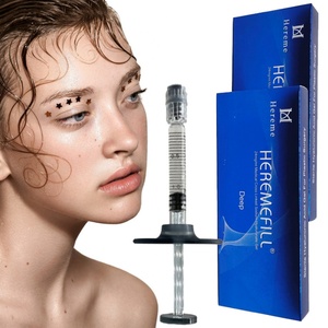2ml Heremefill Deep Cross-linked Acido Hialuronico <strong>Hyaluronic</strong> Acid <strong>Filler</strong> for Mid-face <strong>Volumization</strong> and Chin Contour - Product Image 1