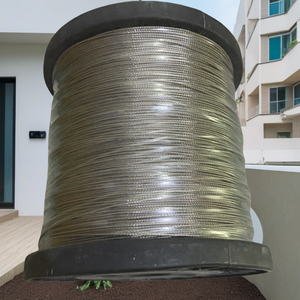 高品质安全电围栏不锈钢丝1.0毫米1.2毫米厚1000米2000米绞合304 316不锈钢丝 - Product Image 5