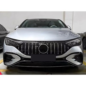 Bandes décoratives pour calandre de voiture, kit carrosserie, calandre avant pour Mercedes Benz EQS W297 GT 2020+, pièce extérieure - Product Image 5