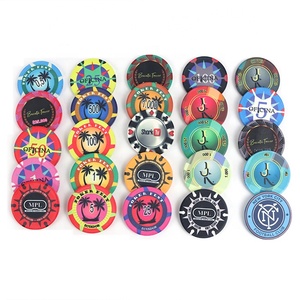 <span class=keywords><strong>Jetons</strong></span> en céramique de casino de couleur personnalisée <span class=keywords><strong>jetons</strong></span> de jeu de <span class=keywords><strong>blackjack</strong></span> baccarat de haute qualité pièces de monnaie imprimées logo pièces commémoratives - Product Image 2