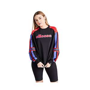 Camisetas Deportivas Ellesse Cervinia Colorblock para Mujer, Color: Negro/Rojo |   100% Auténtico - Product Image 3