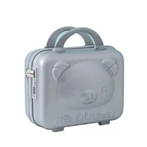थोक हाथ सामान कार्टून भालू मिनी पासवर्ड बैग 14 इंच उपहार यात्रा कॉस्मेटिक मामले