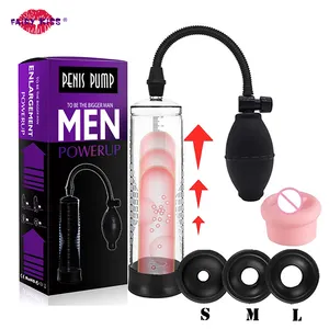 penis pomp mannen Suppliers-Hoge Vacuüm Penisvergroting Penis Pomp Air Zuig Penis Pomp Extender Enhancer Dennen Uitbreiding Pomp Man