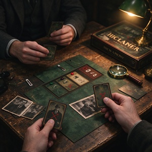 Midnight Case: Gioco di Carte per Gruppi con Misteri Detective, Indagini sul Luogo del Crimine e Risoluzione delle Enigmi 'Chi è il Colpevole?' - Product Image 5