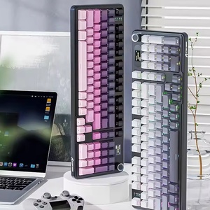 Nuevo Teclado Mecánico para Juegos Attack Shark X98PRO RGB con Pantalla TFT, 3 Modos, Cableado, Inalámbrico 2.4G, BT, Hot Swap, Gasket - Product Image 3
