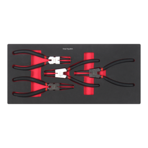 4 PCS Circlip <b>Pliers</b> Tool <b>Set</b> in EVA Foam Used for Garage Tool Trolley S-02 Circlip <b>Pliers</b> - Product Image 4