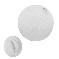 Housse de ballon d'exercice gonflable pliable Bellter à bas prix, 55 cm, pour yoga, exercices, bureau, salle de sport
