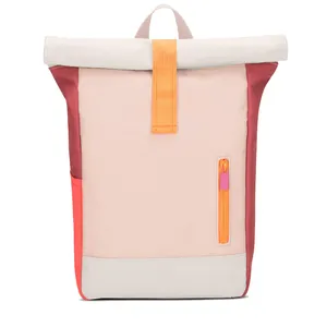 Custom Simple Kids Baby Roll-Top Mochilas Tas Kinderen Nursery Grade School Rugzak Voor De Kleuterschool Kinderen