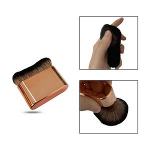 Pinceau applicateur personnalisé en cuivre pour maquillage MLM, bronzage corporel, grand fond de teint, écran solaire, auto-bronzant visage, corps, jambes - Product Image 2