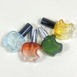 Vente flash : flacon de parfum portable transparent en forme de pomme jaune, verte ou rouge de 10 ml, sous-flacon, atomiseur en aluminium, flacon vaporisateur de voyage - Product Image 2