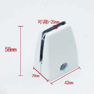 <strong>Table</strong> Aluminium Partition Screen <strong>Clamp</strong> - Product Image 2