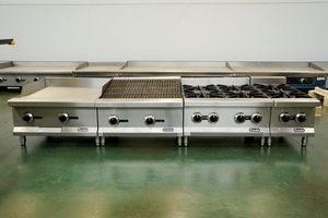 Parrilla de Gas Estilo Americano de Acero Inoxidable Comercial para Asar - Product Image 6