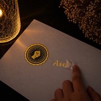 Autocollants personnalisés en feuille d'or autocollante avec logo de marque, transfert UV DTF, vente en gros d'autocollants de transfert métalliques dorés