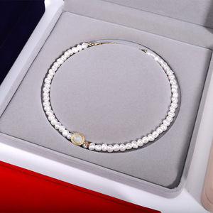 Boîte à bijoux de luxe personnalisée pour chaîne Boîtes à bijoux antiques en velours Boîte élégante pour collier - Product Image 2