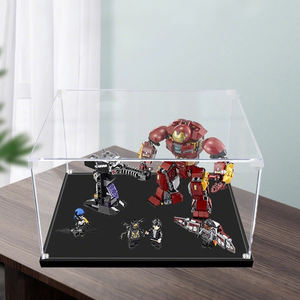 โมดูลติดตั้งการ์ดอะคริลิค Iron <span class=keywords><strong>Man</strong></span> Anti-Hulk รุ่น 76104 ผลิตจากพลาสติก PMMA เป็นมิตรกับสิ่งแวดล้อม สำหรับเก็บฟิกเกอร์ ป้องกันฝุ่น ตกแต่งบ้าน สไตล์โมเดิร์น ป้องกันสนิม - Product Image 2