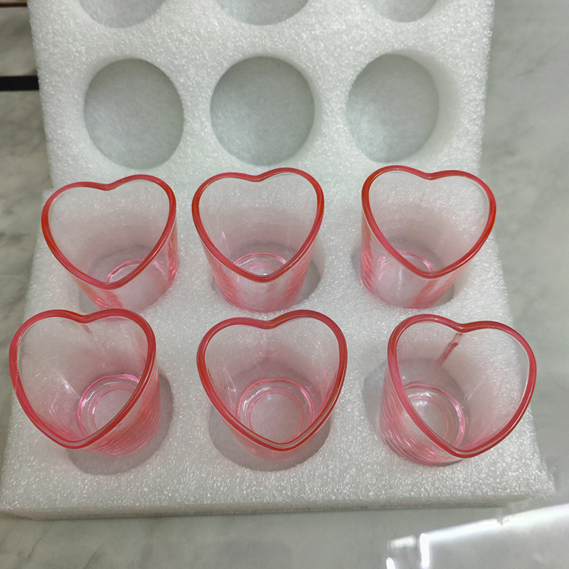 Rose red 6 pearl cotton set + separate box