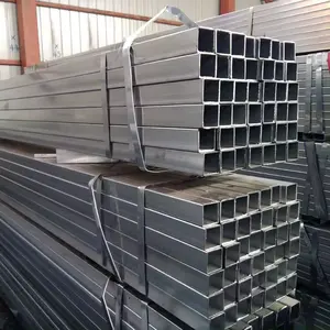 Welded Carbon Steel Square Pipes Hot Dip Galvanized Square Tube Galvanized Steel Tubing Hollow Steel Pipe Tube