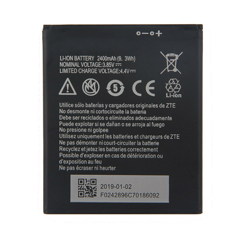 Высококачественный литий-ионный аккумулятор 2400 мАч Li3824T44P4h716043 для телефона ZTE Blade A520 A521 BA520