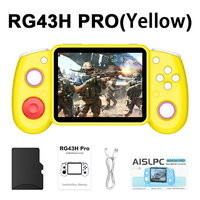 Console de jeu portable F RG43H Pro, puce RK3562, écran 4,3 pouces, système open source, WiFi, bataille en ligne, console de jeu rétro portable