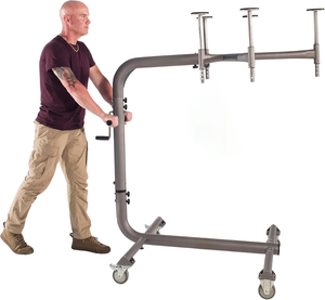 Sistema de Almacenamiento para Remover la Techo Rígido del <span class=keywords><strong>Jeep</strong></span>, Fácil de Operar por una Persona, Capacidad de 200 Libras, Compatible con Jeeps <span class=keywords><strong>Wrangler</strong></span> de 2 y 4 Puertas - Product Image 3