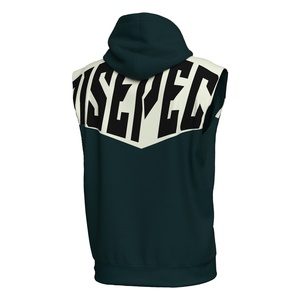 Sweat à capuche sans manches pour la boxe, idéal pour les séances d'échauffement, tissu respirant, sweat à capuche pour l'entraînement en salle de sport - Product Image 3