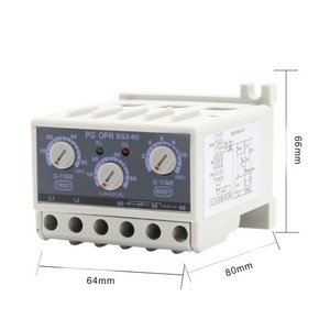 Protector de Corriente SS3 PG OPR SS3-06A, Relé Térmico 7A 30A 60A 120A, Sistema de Relé de Protección - Product Image 3