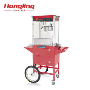 HL-08C מטבח ציוד חטיף גג עיצוב מסחרי חשמלית קולנוע פופקורן עם עגלה - Product Image 4