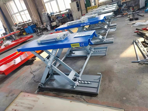 Elevador de Tijera Eléctrico Hidráulico Móvil de Doble Cilindro de 3500 kg <span class=keywords><strong>para</strong></span> Coches, Portátil, con Bloqueo de Seguridad <span class=keywords><strong>para</strong></span> Vehículos, <span class=keywords><strong>para</strong></span> Cambio de Neumáticos y Reparación de Frenos - Product Image 3