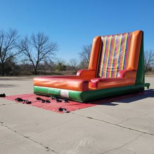 Muro Inflable de Velcro con Diseño de Telaraña - <span class=keywords><strong>Juego</strong></span> Interactivo en Equipo para Eventos y Actividades al Aire Libre - Product Image 5