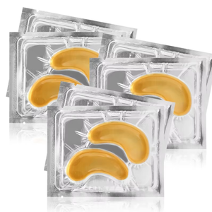 Máscara de Ojos de Cristal con Logotipo Personalizado, Hidratante, Antienvejecimiento, con Colágeno Dorado, Parche para Ojos, Máscara para Debajo de los Ojos - Product Image 1