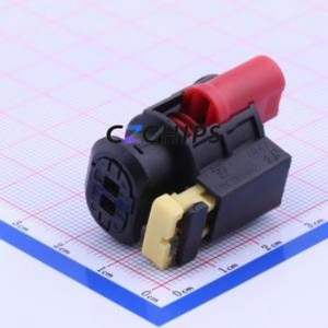 284556-1 Housing (Wire-to-Board / Wire-to-Wire) P=4mm Connector ( Jack Structure: 1x2P )( Pitch: 4mm )( Number of Rows: 1 ) - Product Image 1