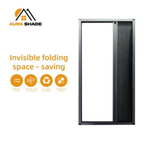 Perfect Fit Accordion-style with Aluminum Alloy Frame Retractable Pleated Mesh Window Pliss <strong>Mosquito</strong> <strong>Net</strong> Horizontal <strong>Rolling</strong> - Product Image 5