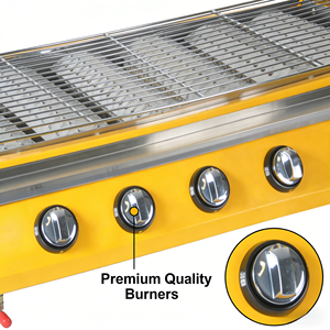 Parrilla de Gas Profesional Comercial a Precio de Mayoreo, Parrilla para Barbacoa Familiar, Cocina al Aire Libre - Product Image 4