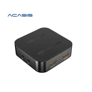 Acasis Usb 3.0 4K 1080P 60fps Video-Opnamekaart Hd-Compatibel Ps4/Switch/Ns/Box Ondersteuning Mic In Microfoon Pc Live Streaming