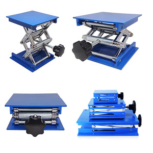 <span class=keywords><strong>Table</strong></span> <span class=keywords><strong>de</strong></span> levage à ciseaux manuelle <span class=keywords><strong>mini</strong></span> en acier inoxydable pour <span class=keywords><strong>laboratoire</strong></span>, cric à ciseaux - Product Image 4