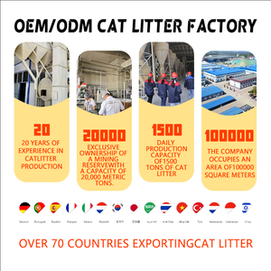 Yüksek kalite sıcak toptan satış topaklanma toplu kendini temizleme en temiz Bentonite kedi çöp 10l kedi çöp tedarikçileri - Product Image 4