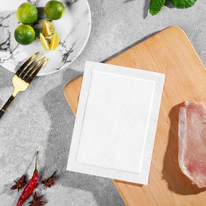 Tampons absorbants jetables pour viande et sang, 180*100mm, pour supermarché, en papier non tissé, technique SAP - Product Image 2