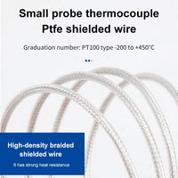 Capteur de température YHKJ ; Thermocouple à résistance thermique WZP-PT100, type sonde, détection de température, haute température, étanche