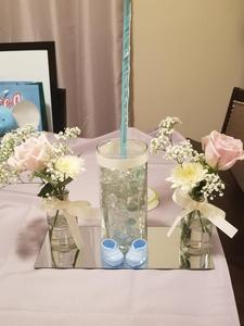 Espejo vela bandeja/<span class=keywords><strong>plato</strong></span> <span class=keywords><strong>para</strong></span> la boda de fiesta y decoración conjunto de 12 - Product Image 3