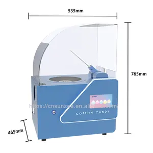 semi automatic cotton candy machine