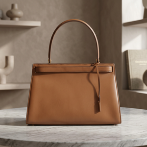 BS INTERNATIONAL High Selling Mid-Century Style Cow Ladies Genuine Leather Lightweight Waterproof Evening Travel Large Handbag - Product Image 5