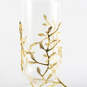 Nouveau <span class=keywords><strong>Vase</strong></span> à fleurs en verre de finition <span class=keywords><strong>transparent</strong></span> de décoration élégante de qualité supérieure - Product Image 3