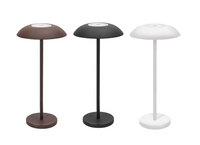 Lampe de table moderne rechargeable pour restaurant, bar, décoration d'ambiance, lampe de nuit, batterie USB type C, sans fil, pour salle à manger